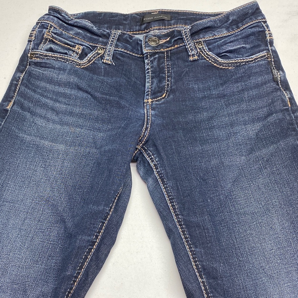 Silver Jeans Dark Blue Skinny Jeans